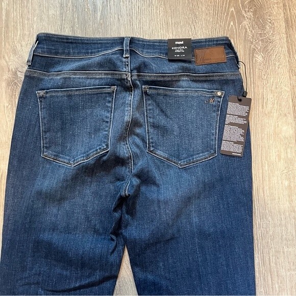 NWT Mavi Kendra High Rise Indigo Supersoft Straight Leg Jeans Size 30 - Picture 10 of 13